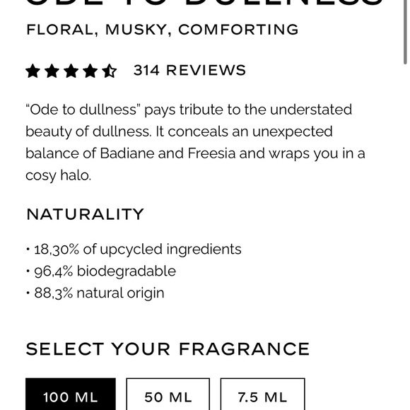 Juliette Has a Gun Ode To Dullness Eau de Parfum Perfume 100ml Largest Size - Picture 2 of 4